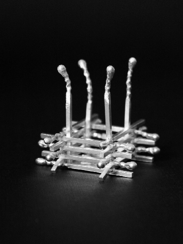 Allumettes en argent - Petit Pallas