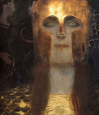 Athéna, déesse de la mythologie grecque dont s'inspire Petit Pallas pour son identité de marque
